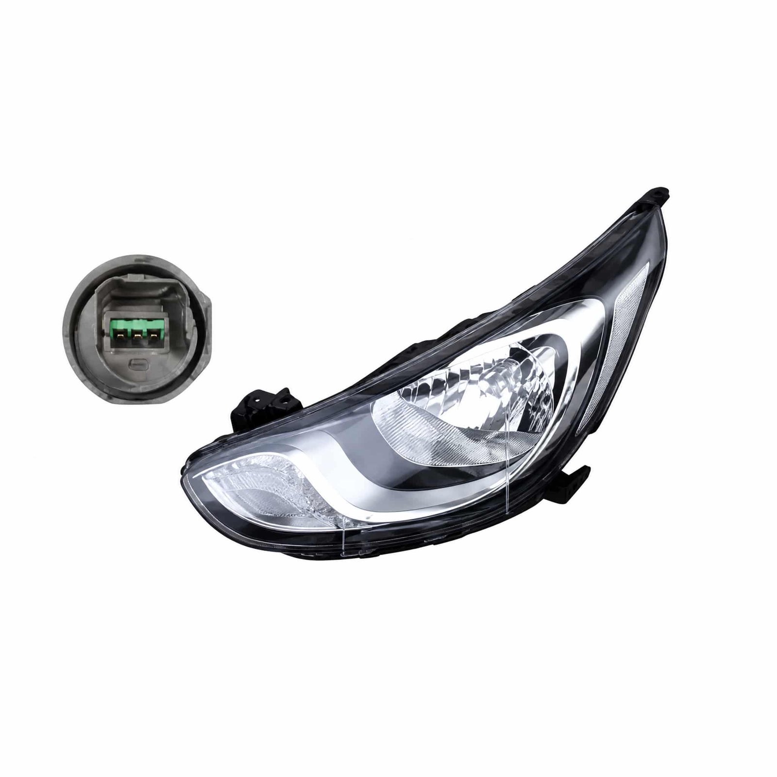 92101-1R000 / 92102-1R000 Headlight Assembly(Manual) for Hyundai Accent '11 92101-1R000 / 92102-1R000 Hyundai Accent '11 Headlight Assembly(Manual)