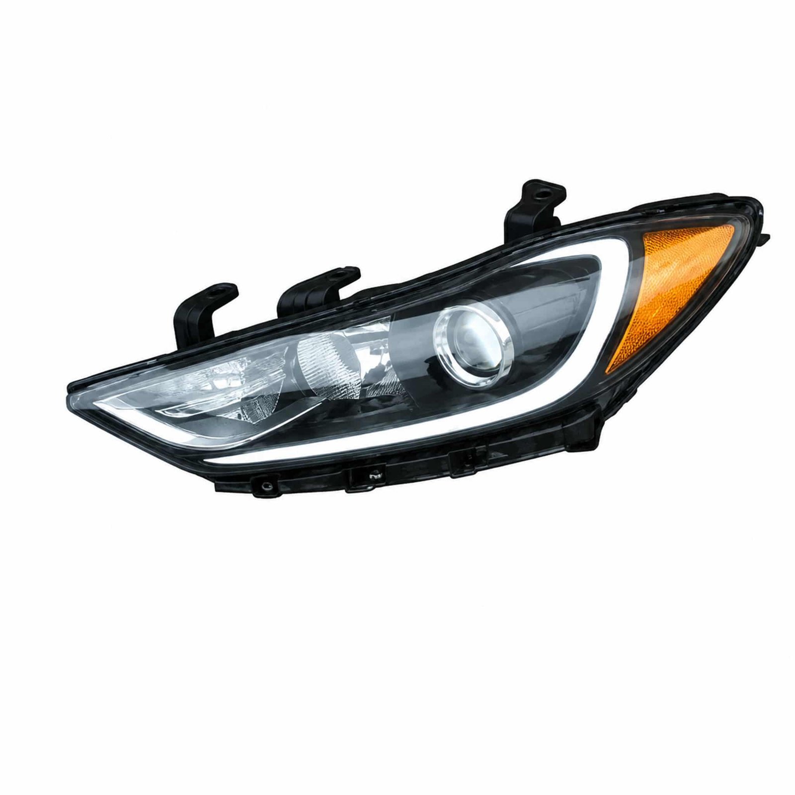 92101-F2110 / 92102-F2110 Headlight Assembly Led Electric - Amber Side Marker for Hyundai Elantra '16 92101-F2110 / 92102-F2110 Hyundai Elantra '16 Headlight Assembly Led Electric - Amber Side Marker