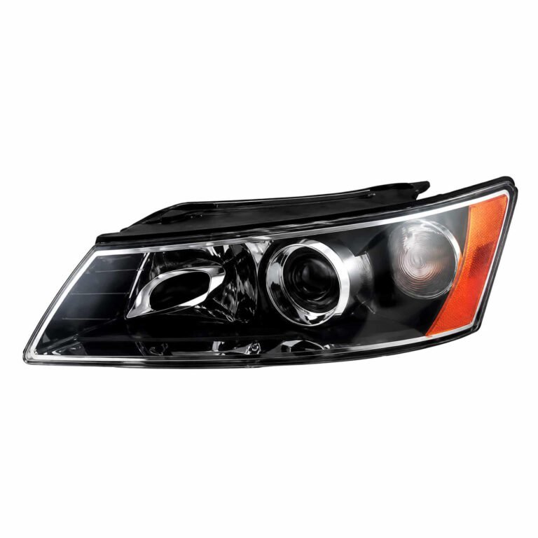 Hyundai Sonata '04 Yellow Headlight Assembly