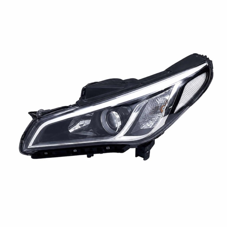 92101-C1050 / 92102-C1050 Hyundai Sonata '11-'13 / '14 Headlight Assembly Led - Clear Side Marker