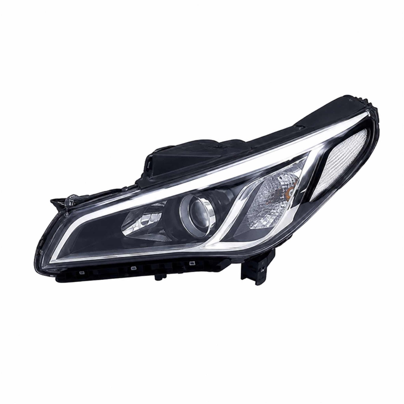 92101-C1050 / 92102-C1050 Headlight Assembly Led - Clear Side Marker for Hyundai Sonata '11-'13 / Sonata '14 92101-C1050 / 92102-C1050 Hyundai Sonata '11-'13 / '14 Headlight Assembly Led - Clear Side Marker