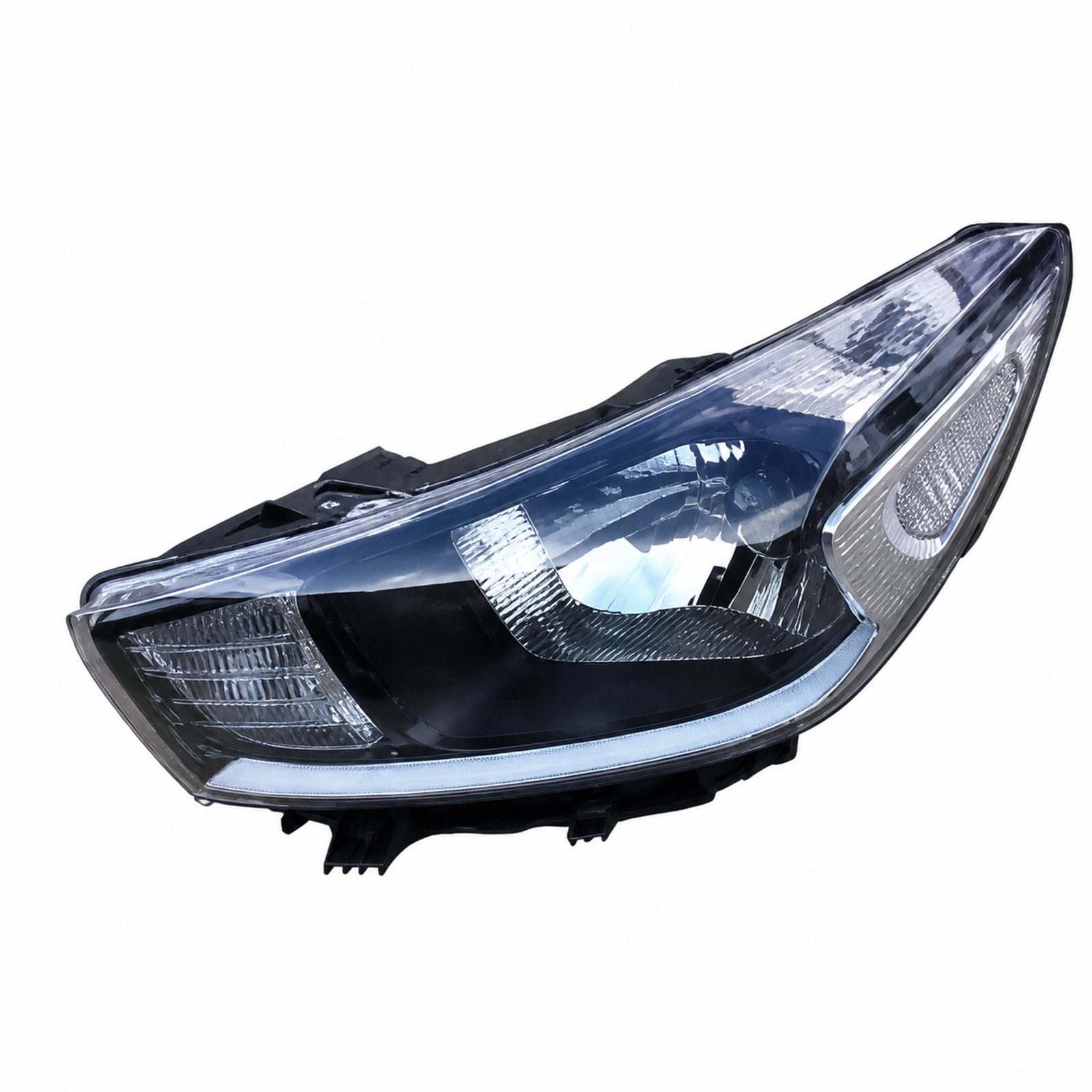 92101-H9000 / 92102-H9000 Headlight Assembly for KIA Rio'17 Sedan - Version B 92101-H9000 / 92102-H9000 KIA Rio'17 Sedan Headlight Assembly
