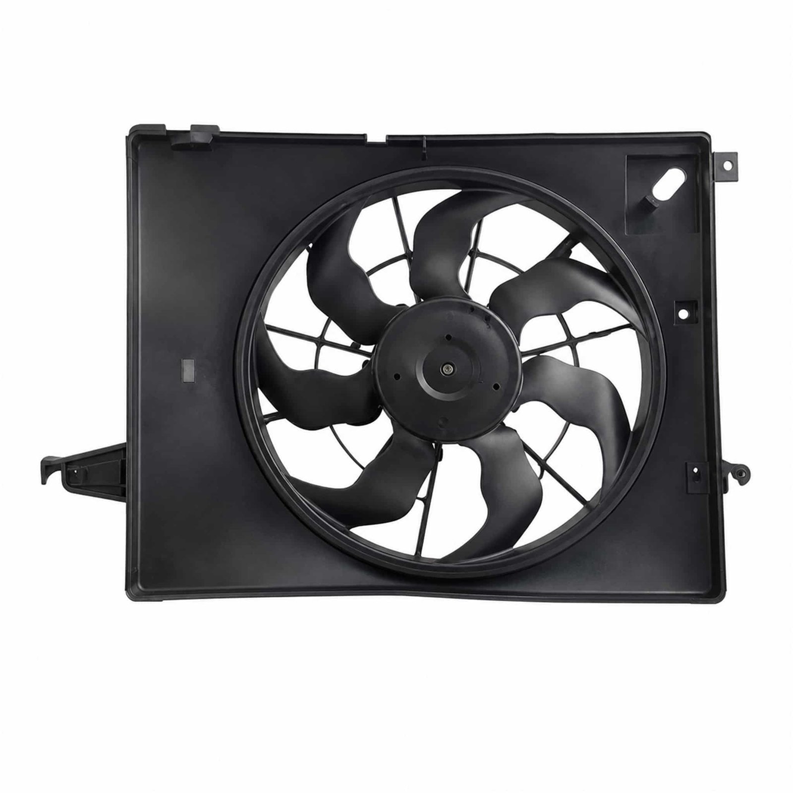 Fan - Offset Shroud for Hyundai Santa Fe '13 / Santa Fe'16 Hyundai Santa Fe '13 / Fe'16 Fan - Offset Shroud