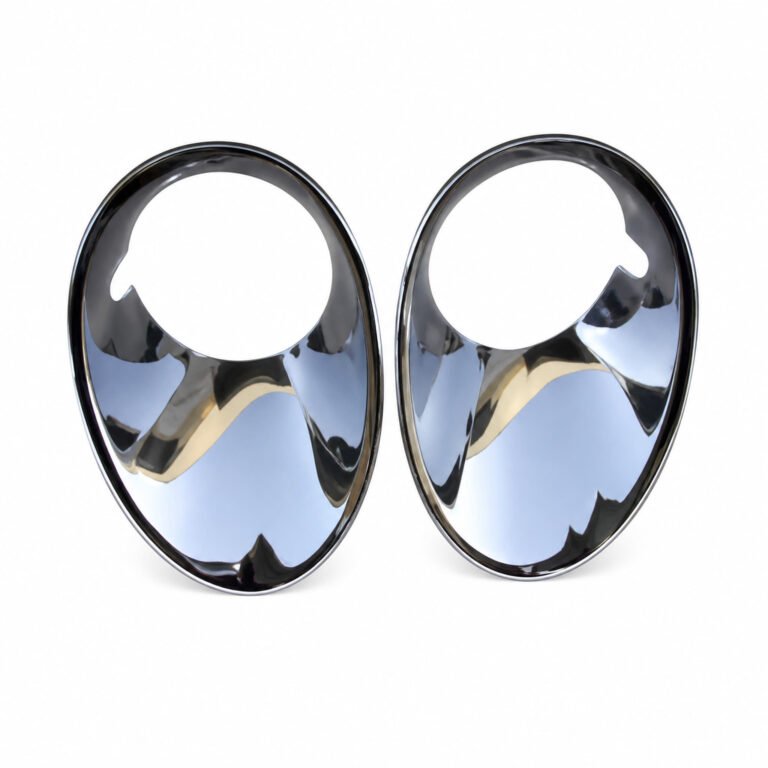 Daewoo Aveo '11 Fog Light Cover - Chrome Pair Set