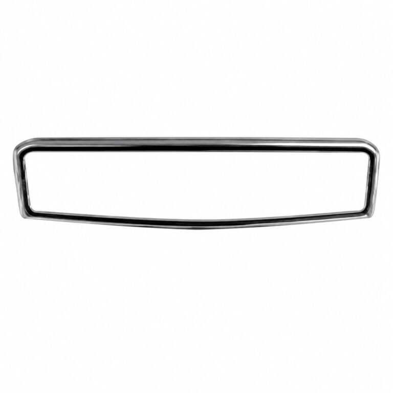 Daewoo Aveo '08 Front Bumper Grille Cover - Rounded Rectangular Frame