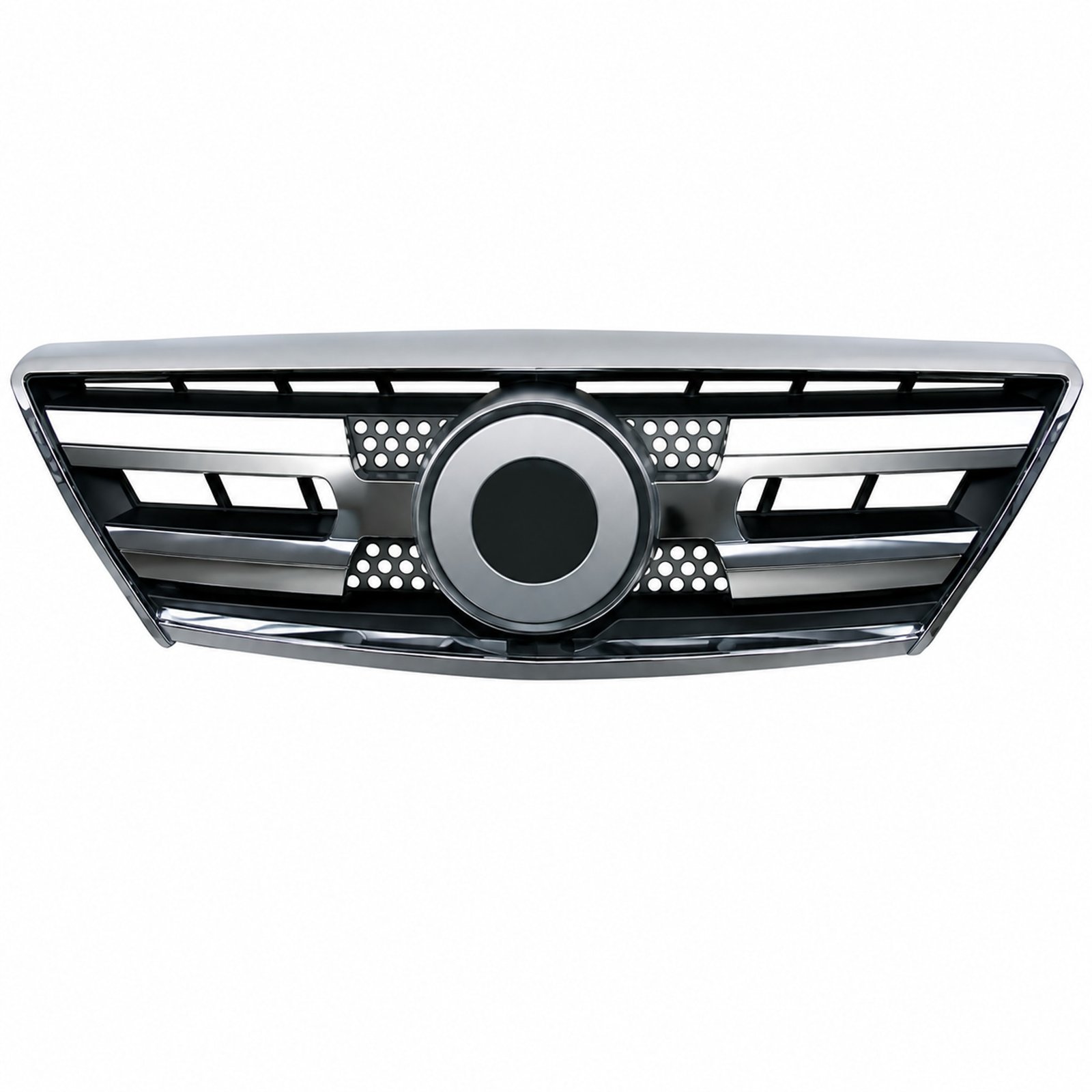 Grille - Wide Chrome-Slat Design for KIA Sorento '05 / Sorento '09 KIA Sorento '05 / '09 Grille - Wide Chrome-Slat Design
