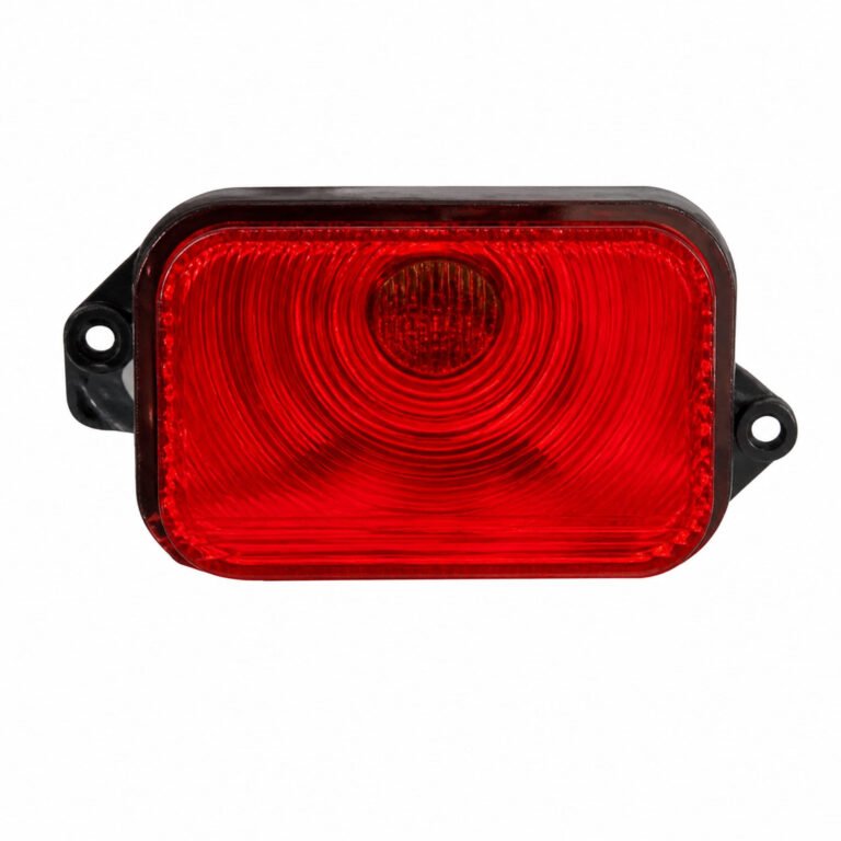 Daewoo Tico / Damas-I Rear Fog Light (Crystal Red) - Clear Side Marker