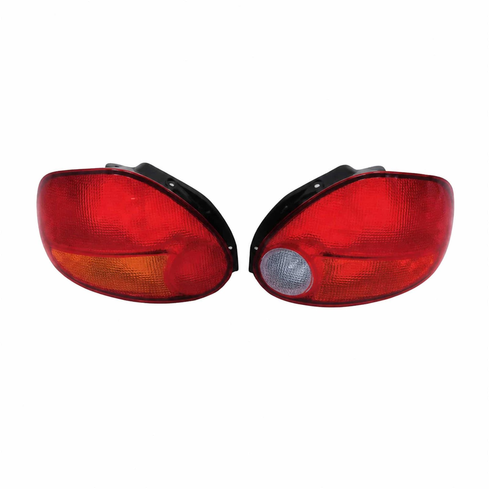 Tail Light Assembly - Asymmetric Amber and Clear Lens Pair for Hyundai Kona N 2021 / Matiz-I '99 Hyundai Kona N 2021 / Matiz-I '99 Tail Light Assembly - Asymmetric Amber and Clear Lens Pair