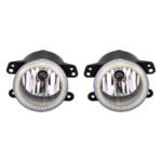 2007–2011 Wrangler Fog Lamp, Dotted Outer Ring; dotted outer ring