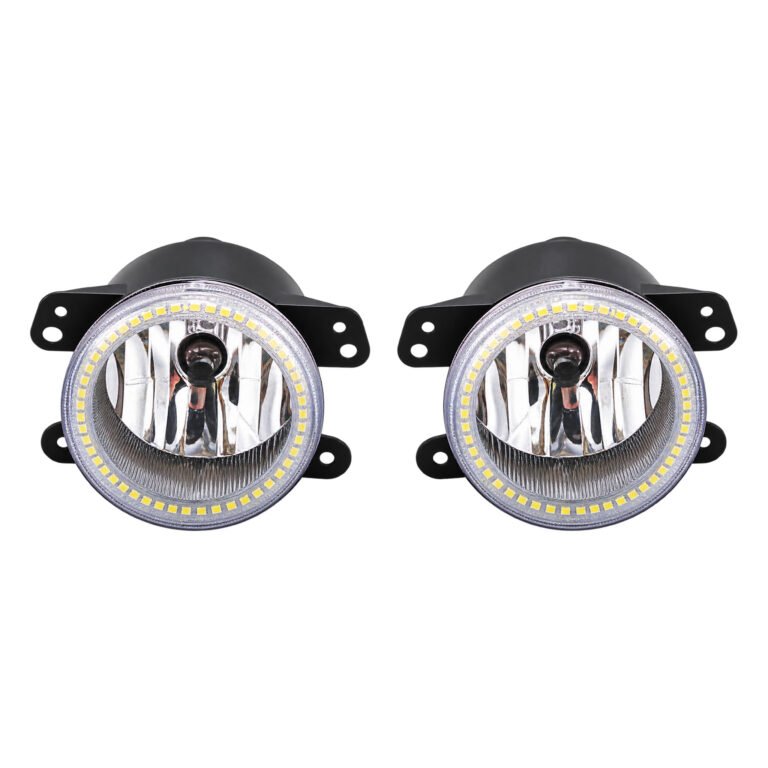 2007–2011 Wrangler Fog Lamp, Dotted Outer Ring; dotted outer ring