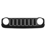 2016 Renegade Black Grille Assembly; black outer surround