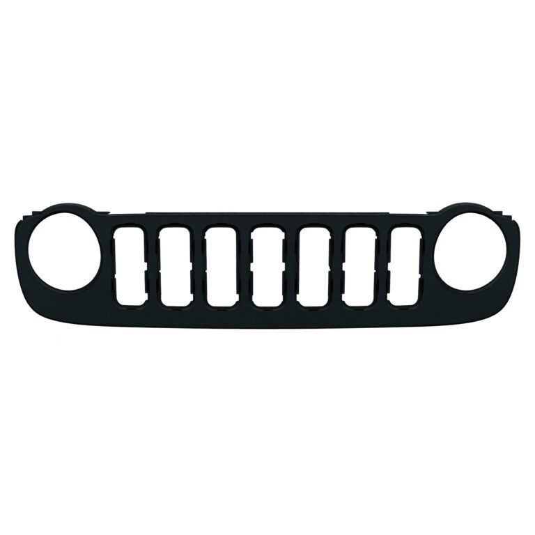 2016 Renegade Black Grille Frame, Excluding Limited; plain black outer frame
