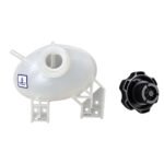 2016 Renegade Coolant Reservoir; rounded reservoir body