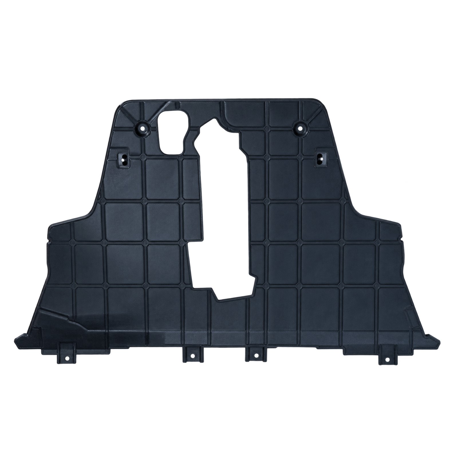 Engine Underbody Shield — Ribbed Underbody Panel 2016 Renegade Engine Underbody Shield; grid-pattern raised ribs