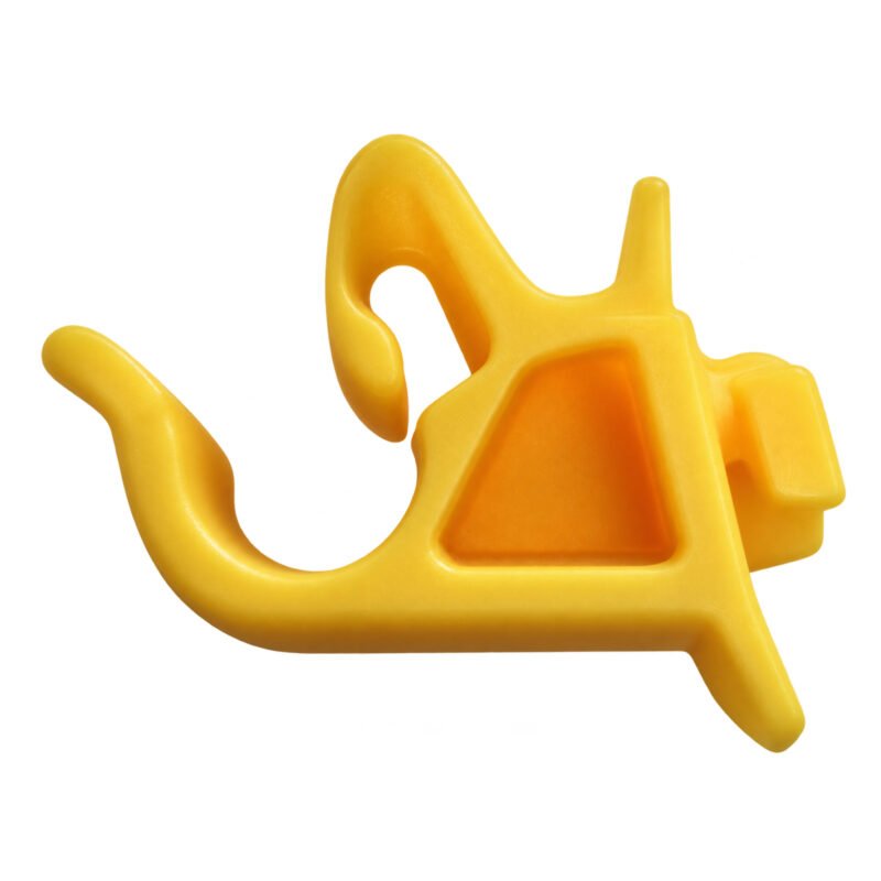 2016 Renegade Hood Prop Rod Clip; open curved hook