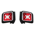 2016 Renegade Tail Light, Higher-Trim Version; bright perimeter ring