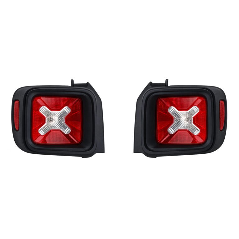 2016 Renegade Tail Light, Lower-Trim Version; clear X-shaped centre