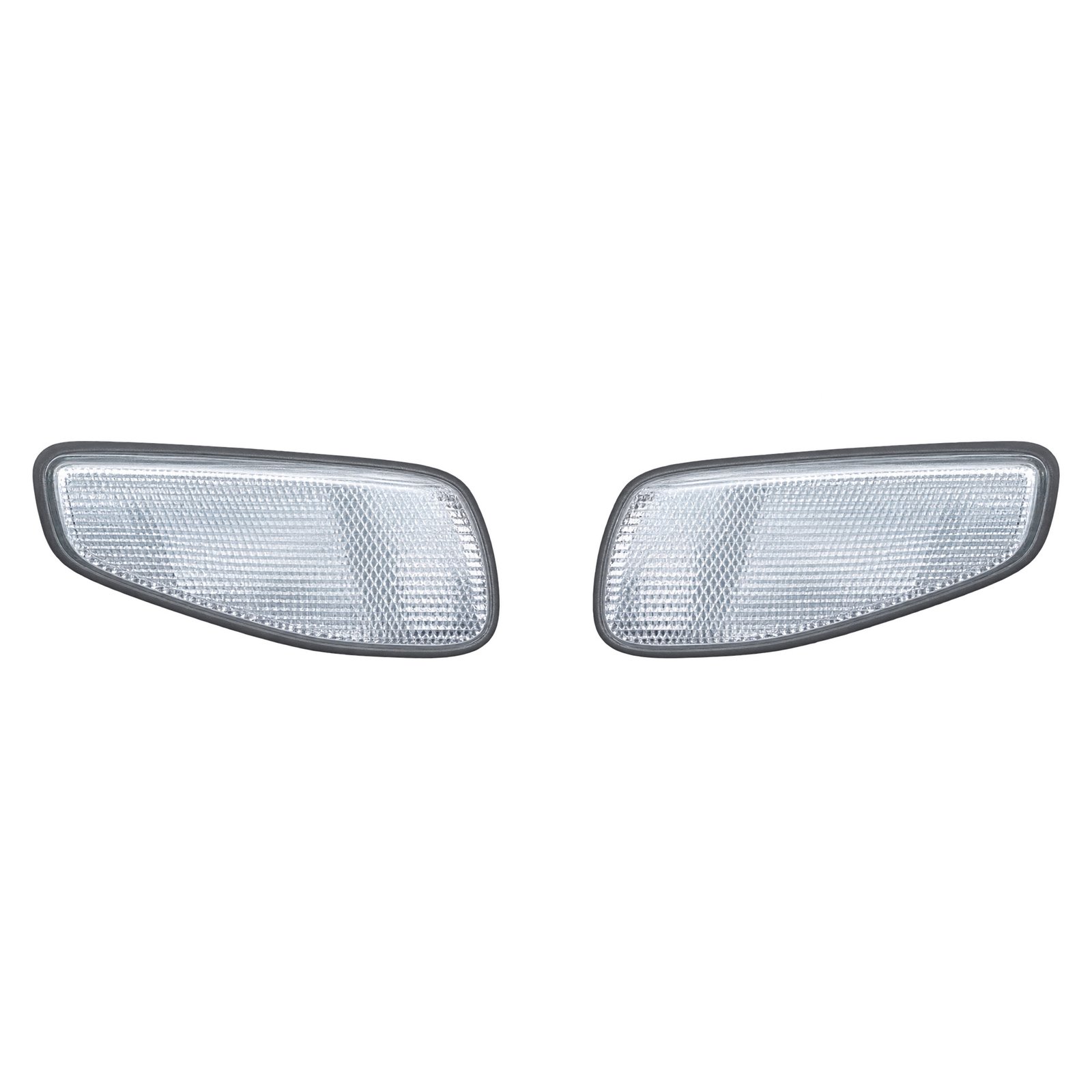 Side Marker Lamp — Pale Side-Marker Lenses 2016 Renegade White-Lens Side Marker Lamp; pale patterned lens