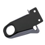 2019–2022 Cherokee 3.2L Left Lower Radiator Bracket; rounded end with large opening
