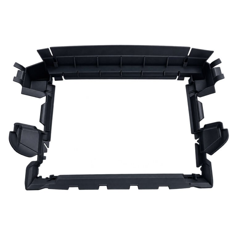 2019 Renegade Radiator Air Deflector; broad rectangular opening