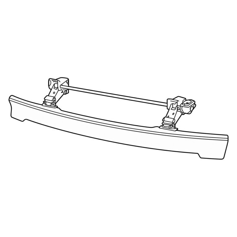 2022–2023 Wagoneer Front Active Air Dam; long curved lower panel