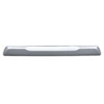 2022 Grand Commander Lower Rear Moulding, Silver; broad silver-faced strip