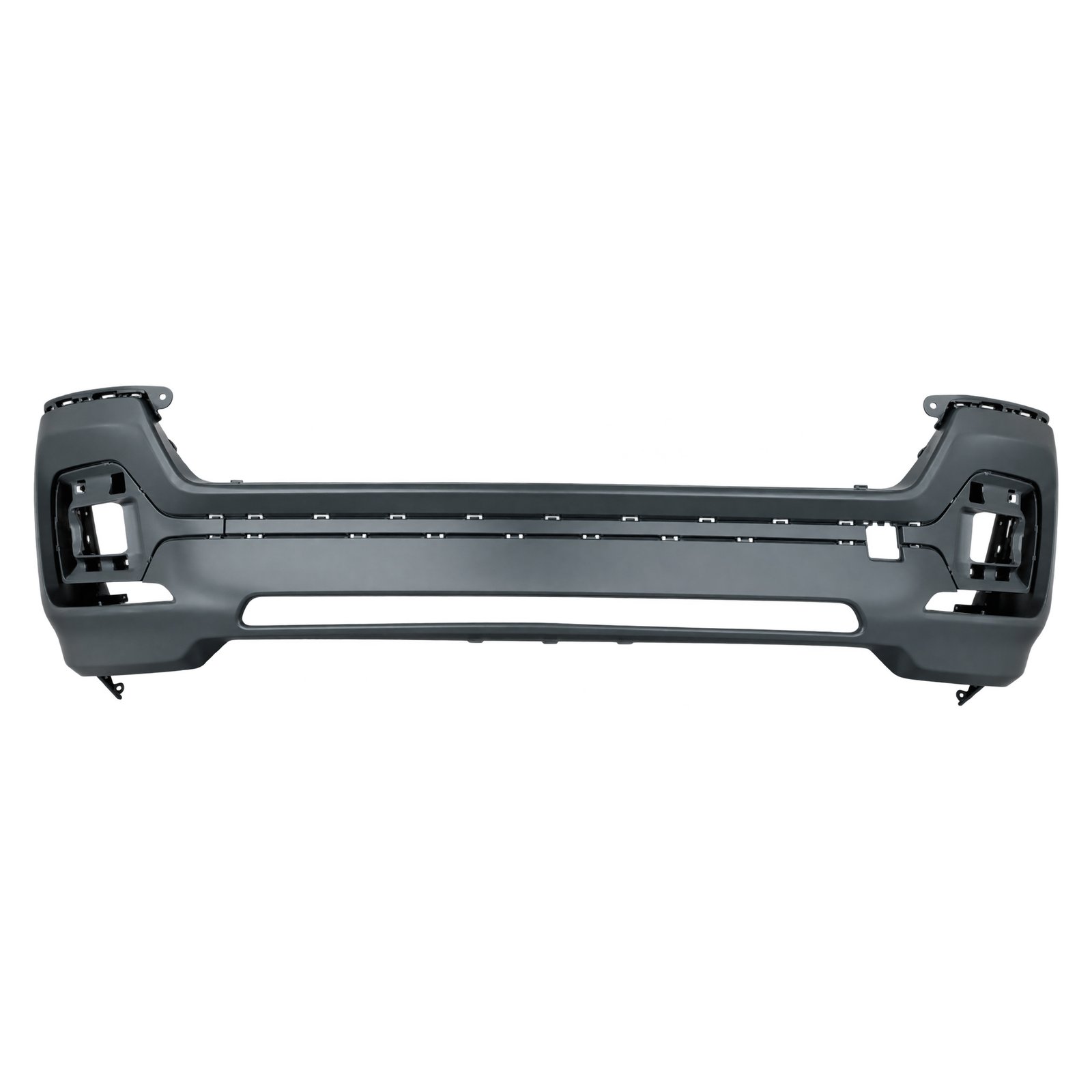 Upper Front Bumper — Four-Sensor-Hole Upper Bumper 2022 Grand Commander Upper Bumper, Four Sensor Holes; tall shaped outer ends