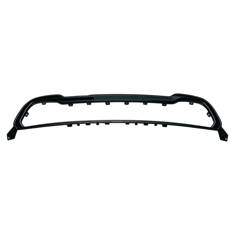 Dark Cherokee lower grille frame with stepped upper corners, open centre and small inward-facing tabs