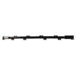 Cherokee centre bumper bracket with long straight rail, alternating mounting tabs and wider end attachments