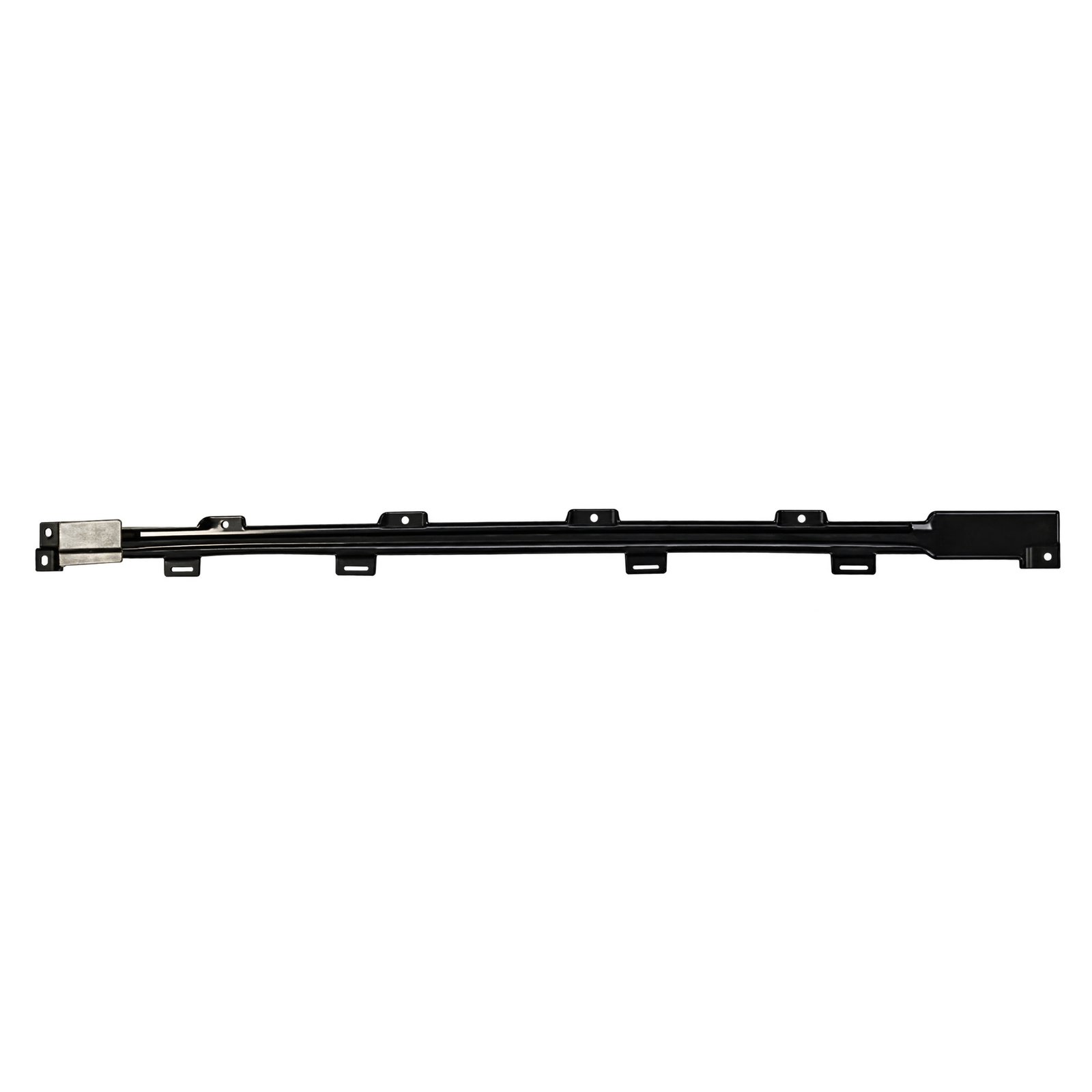 Jeep Cherokee Straight Centre Rail with Alternating Tabs Cherokee centre bumper bracket with long straight rail, alternating mounting tabs and wider end attachments