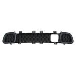 Cherokee lower grille with a large offset opening in its central mesh, rounded ends and edge tabs