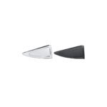 Mirror Triangle Cover (Chrome / Black) - Chery QQ / QQ '13