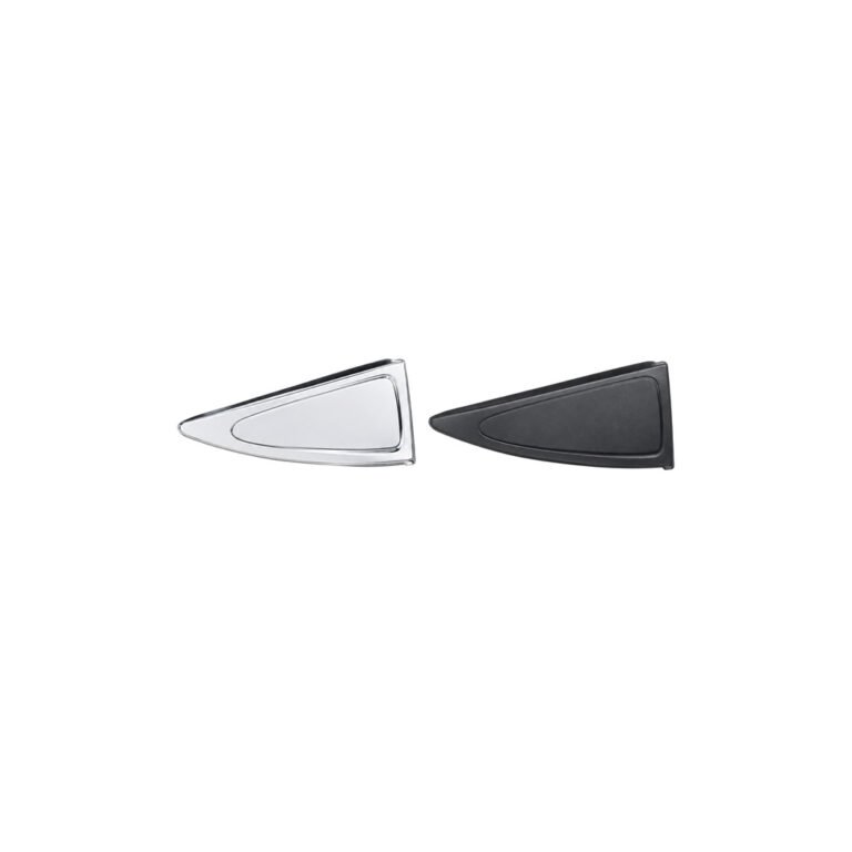 Mirror Triangle Cover (Chrome / Black) - Chery QQ / QQ '13