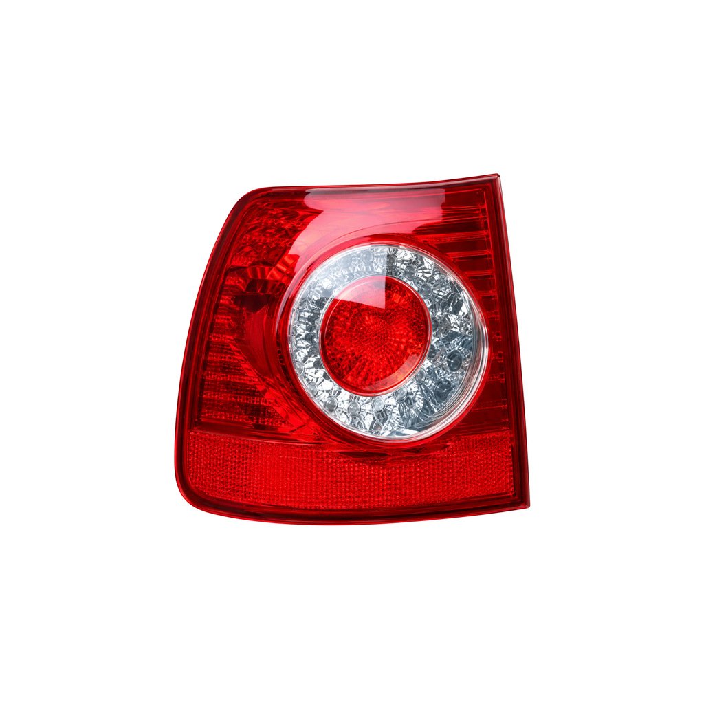 Tail Light Assembly - Chery QQ '13 / A13 / A15 - Large Circular Lens Ring Tail Light Assembly - Chery QQ '13 / A13 / A15 - Large Circular Lens Ring