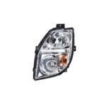 Headlight Assembly - Karry YO-PAI / Karry YO-V / Karry YO-YA / Karry K50 Q26 - Vertically Stacked Reflectors