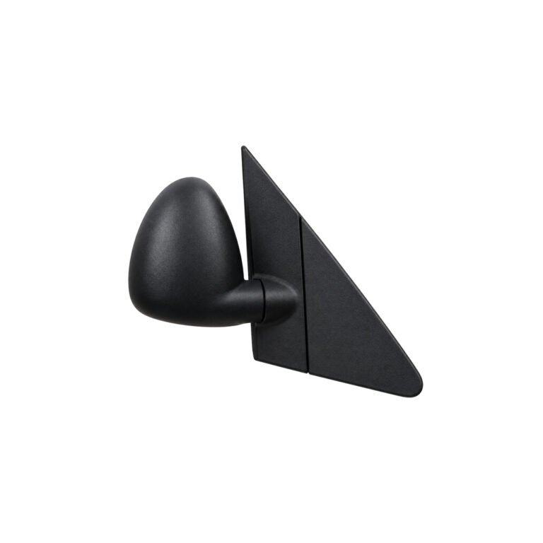 Door Mirror - Karry YO-PAI / Karry YO-V / Karry YO-YA / Karry K50 Q26 - Curved Shell with Broad Triangular Base