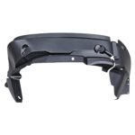 Compass rear fender liner with broad upper arch, deep side returns and recessed upper fixing areas