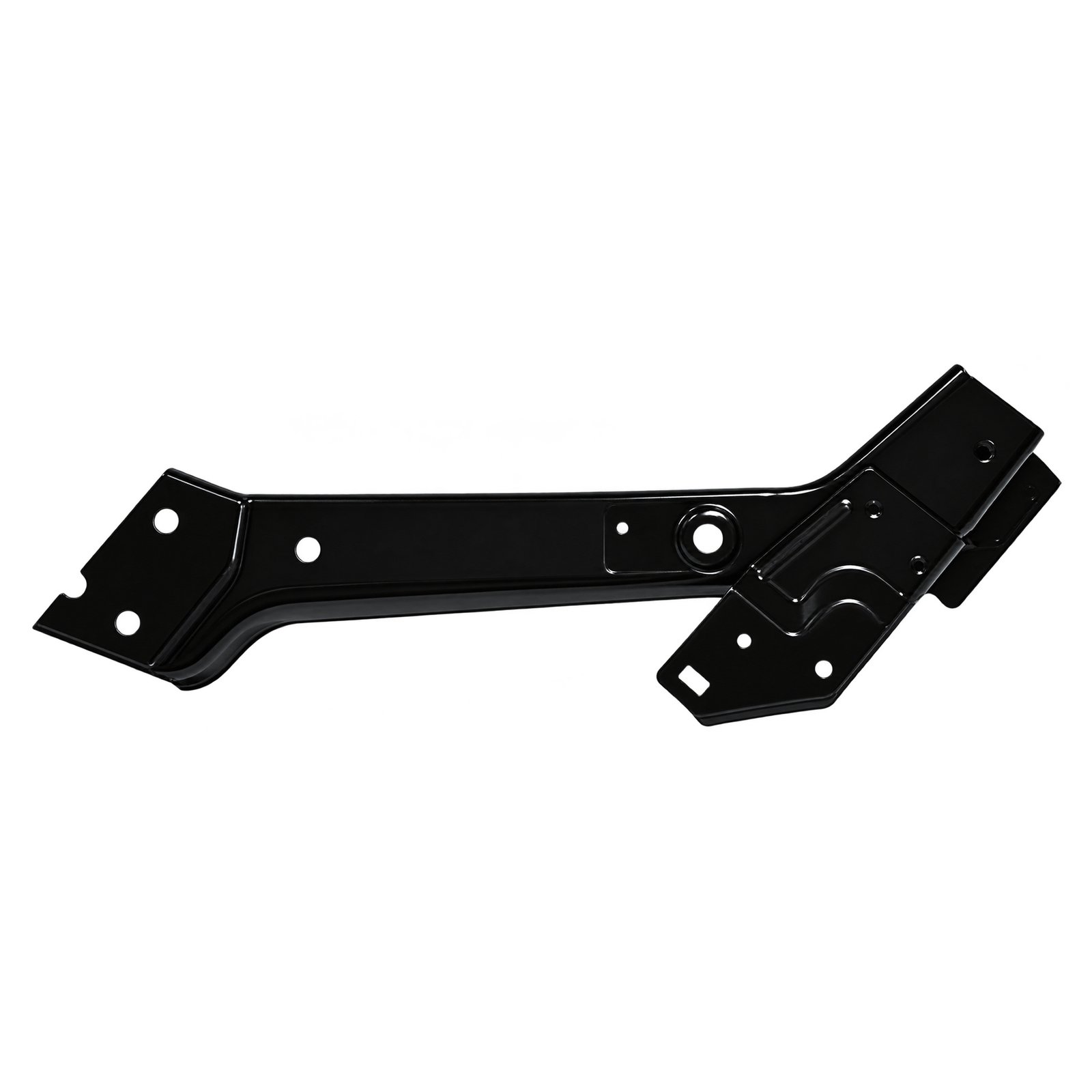Upper Radiator Support Brace — Left Upper Brace Profile Durango / Grand Cherokee Left Upper Support Brace; straight centre section