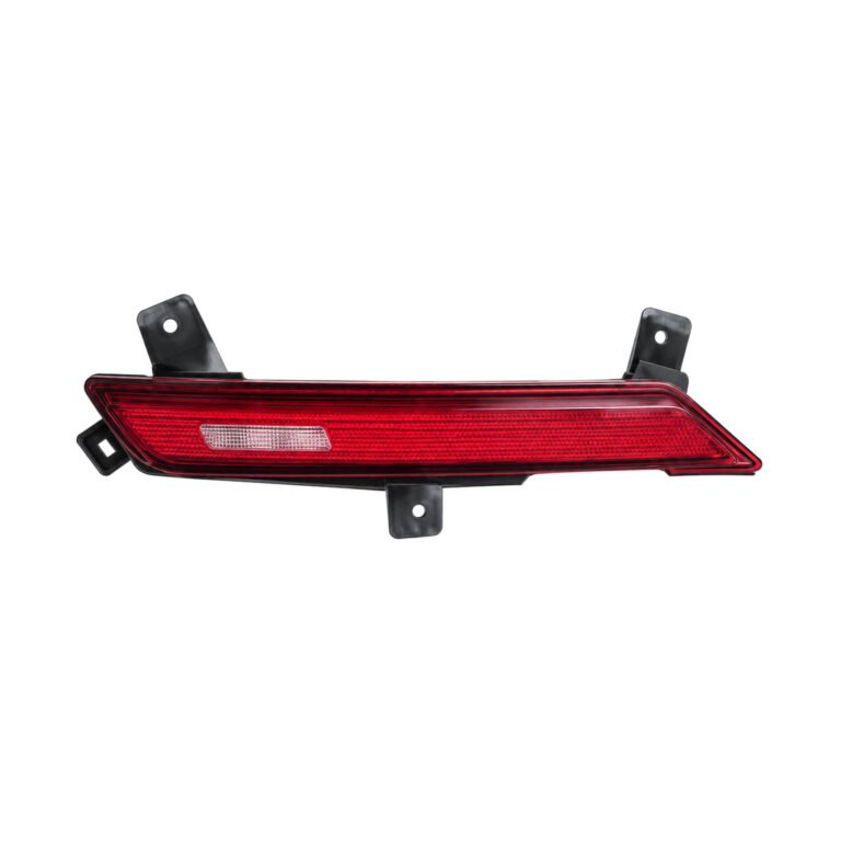 Rear Bumper Lens - BYD Han EV / BYD Yuan Plus EV - Clear Inset and Upper Mounting Tabs