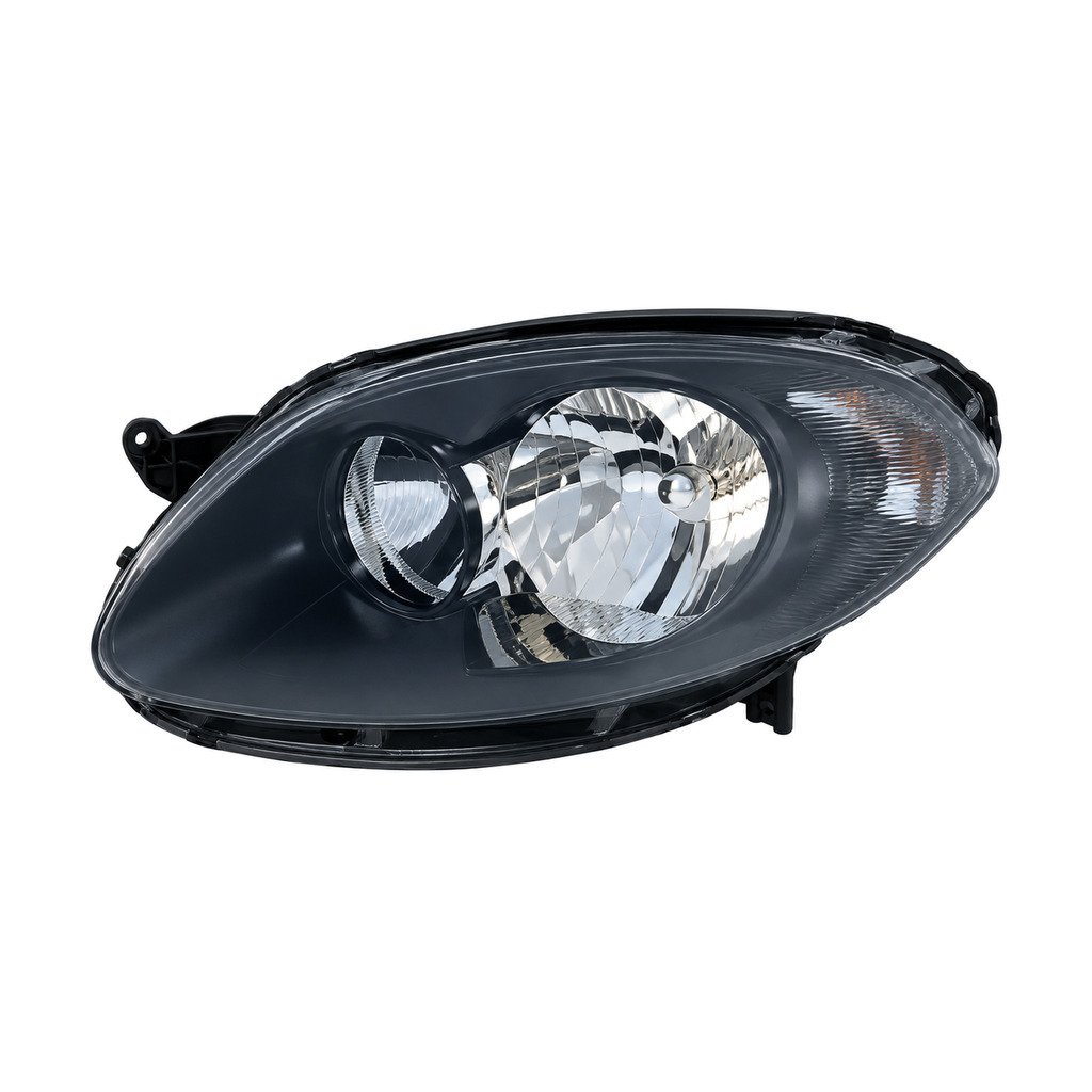 Black Headlight Assembly for FIAT Palio 5D'02/SIENA 4D'02 / DOBLO'02-05 / PALIO'05/IDEA'04 / Palio '12 FIAT Palio 5D'02/SIENA 4D'02 / DOBLO'02-05 / PALIO'05/IDEA'04 / Palio '12 Black Headlight Assembly