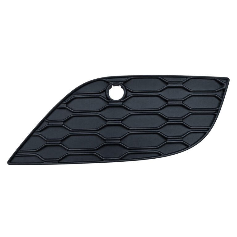 Fog Lamp Bezel Cover for Grand Cherokee, raised elongated-cell pattern on a closed face