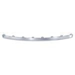 Front Bumper Centre Moulding for Grand Commander K8, slim chrome strip following a shallow arc