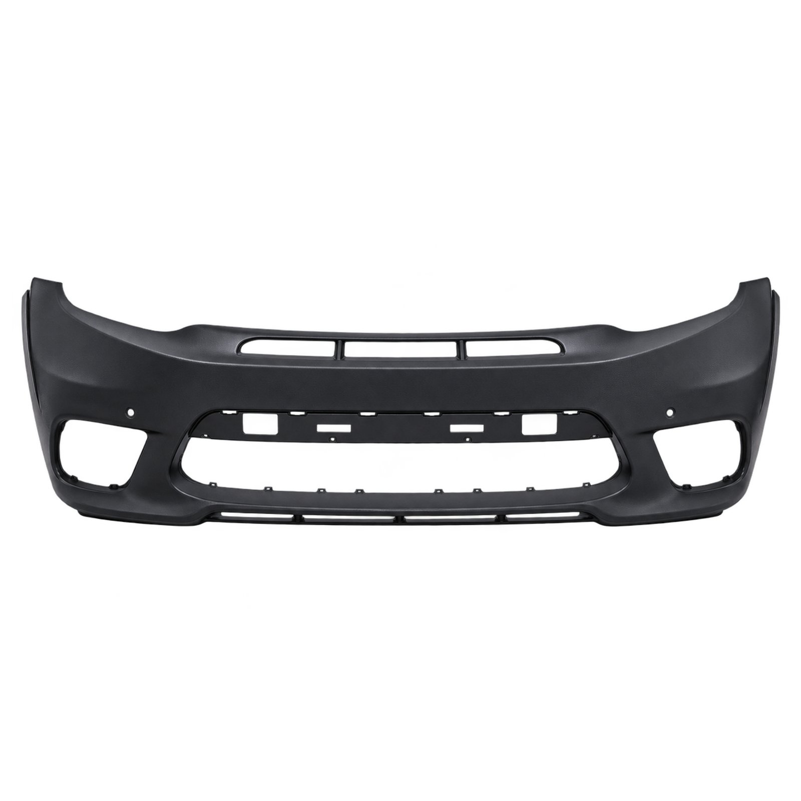 Front Bumper — Bumper Shell with Open Recesses Front Bumper for Grand Cherokee SRT, wide lower aperture between shaped corner openings