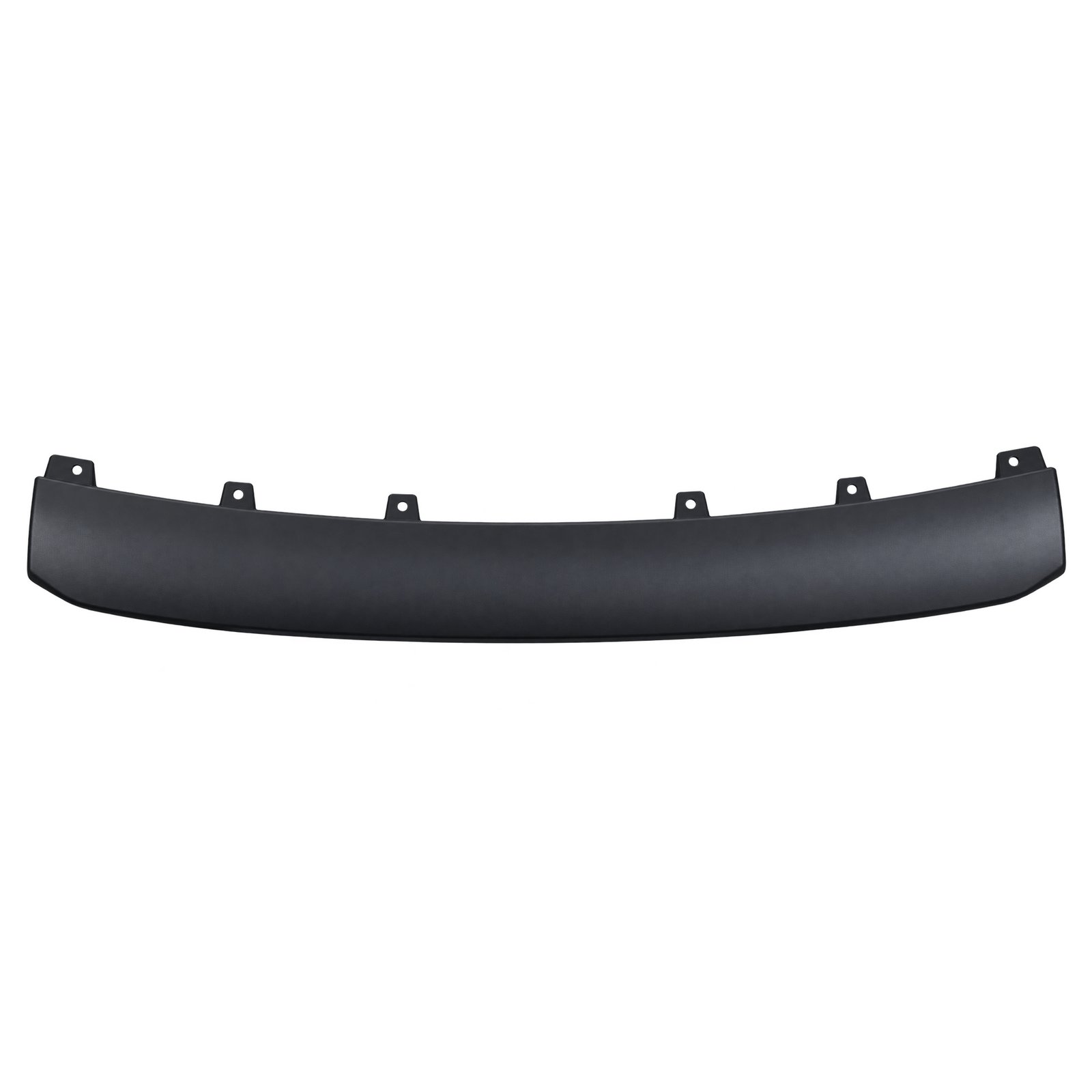 Front Bumper Moulding — Broad Curved Moulding Front Bumper Moulding for Grand Cherokee SRT, plain curved face with gently rising ends