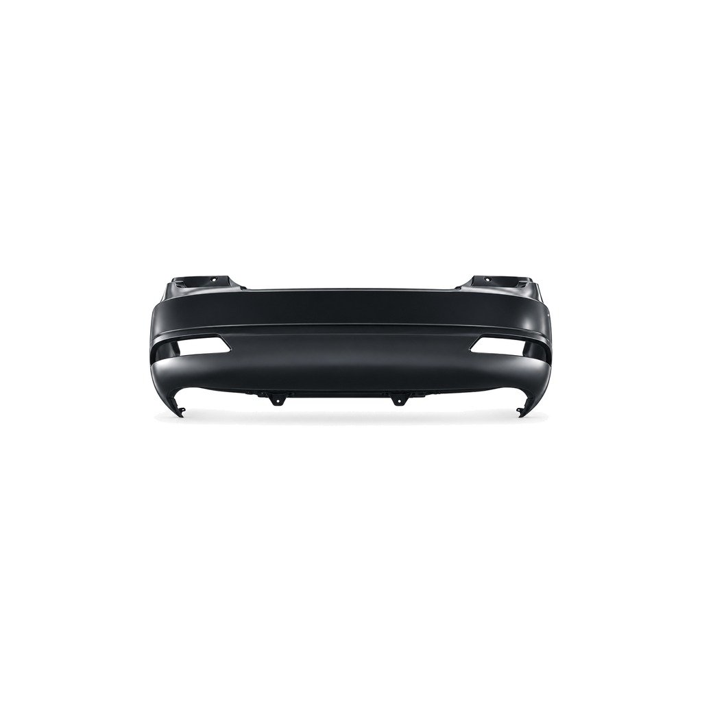 Rear Bumper - Geely EC-7 Hatchback / EC-7 '14 / EC-8 - Recessed Lower Center Rear Bumper - Geely EC-7 Hatchback / EC-7 '14 / EC-8 - Recessed Lower Center