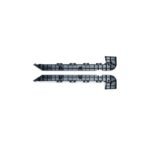Rear Bumper Bracket - Geely EC-8 / LC-1 - Long Ribbed Profile