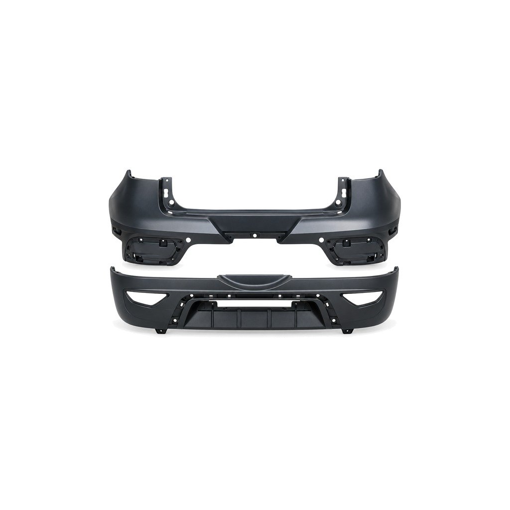 Rear Bumper - Geely GX2 / SC715 - Angular Recess Design Rear Bumper - Geely GX2 / SC715 - Angular Recess Design