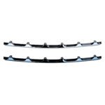 Grand Cherokee centre grille moulding examples with scalloped upper recesses and small attachment ears