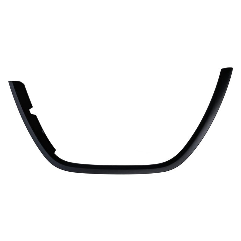 Grand Cherokee front wheel arch trim with an open U profile, rising sides and stepped inner notches