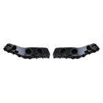 Grand Cherokee front bumper brackets with three circular cutouts and a row of lower retaining features